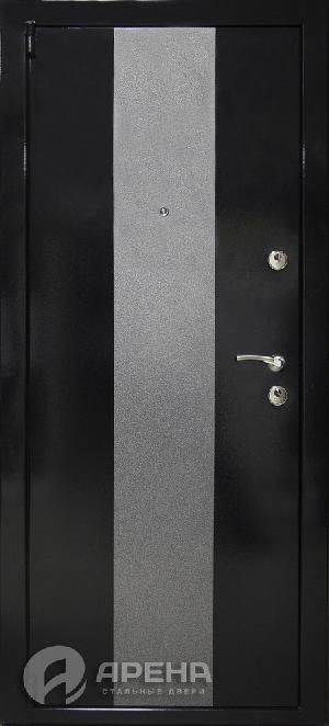 Дверь AR-PN-черный+антик серебро